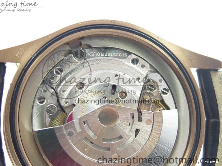 Markers Edition on Date BP Real Stick Cellini Black SA3165 RG 50519 Best Black Maker Dial Strap Leather 0725